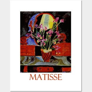 Vase of Irises (1912) by Henri Matisse Posters and Art